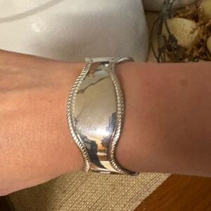 Silver 925 Cuff Bracelet
